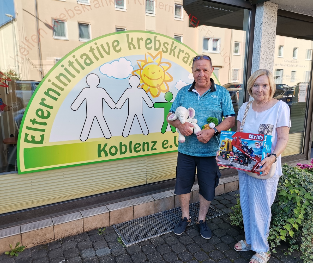 Poster Bild der Spende Gemeinsam Freude schenken - Spielzeugspende 