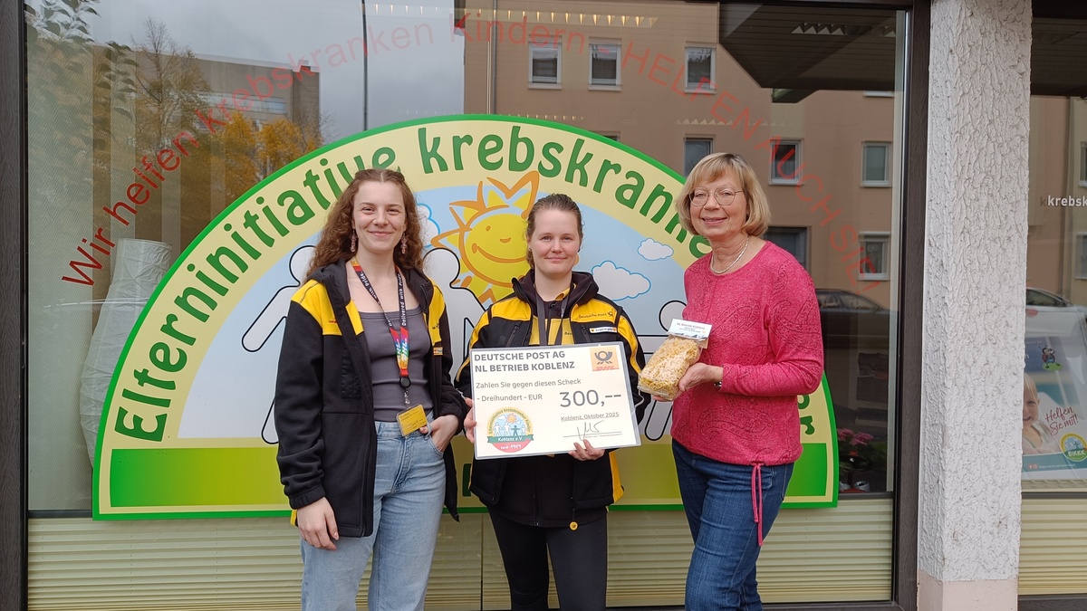 Poster Bild der Spende Spende durch Mitarbeiterbefragung