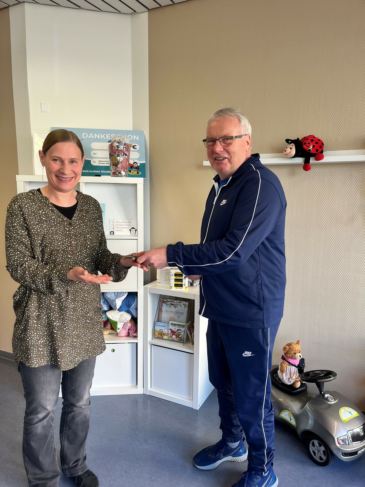 Poster Bild der Spende "Kinderträume erfüllen"