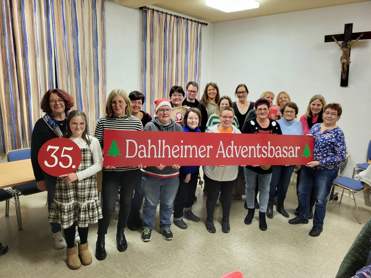 Poster Bild der Spende 35. Dahlheimer Adventsbasar 