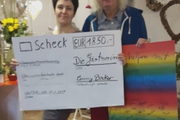 Die Gärtnerei hilft krebskranken Kindern