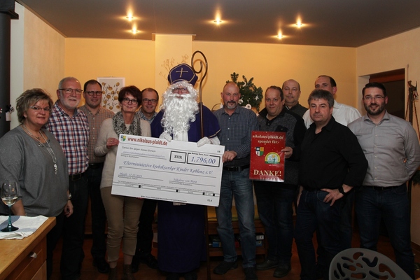 Nikoläuse aus Plaidt unterwegs