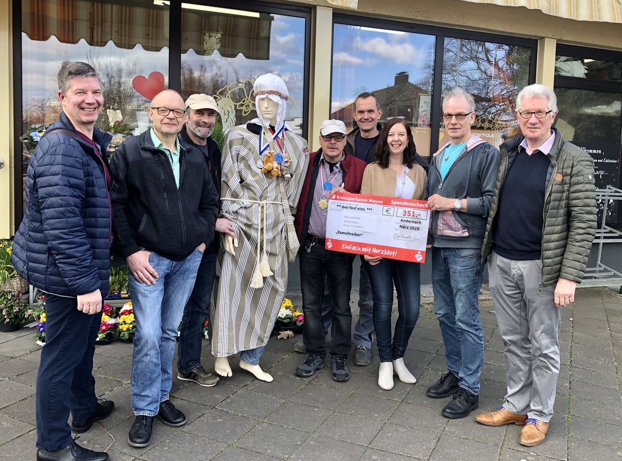 Poster Bild der Spende "Kameltreiber" Andernach